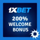 200% Welcome bonus from 1xBet